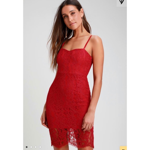 lulus lace bodycon dress